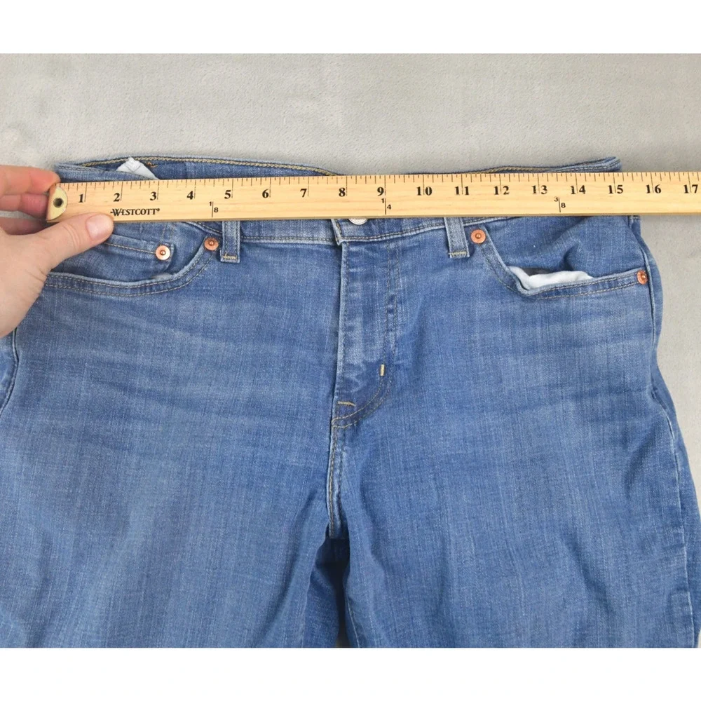 Levis Jeans Womens 29 (30x25 Actual) Boyfriend Blue Denim